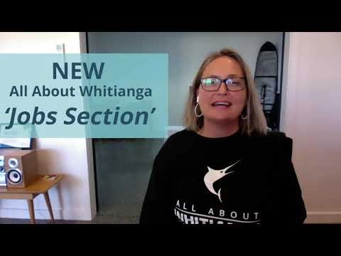 Take a quick tour of the Jobs Section with All About Whitianga team member Cathy Klouwens.